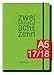 Produktbild Chäff-Timer Deluxe A5 Kalender 2017/2018 [hellgrün] 18 Monate Juli 2017-Dezember 2018 - Gummiband, Einstecktasche - Terminkalender mit Wochenplaner - Organizer - Wochenkalender