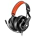 Produktbild Cougar Gaming phontum Binaural Kopfhörer schwarz, Headset orange mit Mikrofon – Kopfhörer mit Mikrofon (PC/Spiele, Stereophonisch, Kopfband, Schwarz, Orange, verkabelt, 1,2 m)