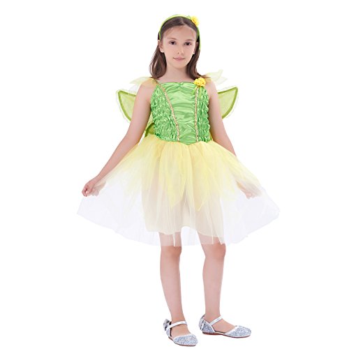 plus size drop waist dress Womens Dreamy Garden Fairy Costume main image 1