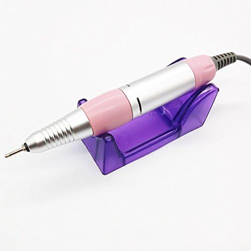 Professional Electric Nail Drill File Carbide Bits For Nail Art Tips Design , Nail Carving , Manicure , Pedicure Machine Parts - 35,000RPM Pink