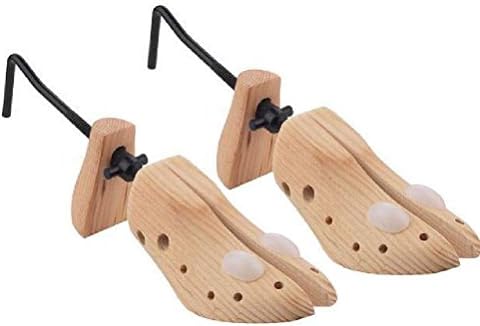 PonZE 2 X Mens Gents Shoe Stretchers Tree Wooden Shaper Bunion Corn Blister Size 8-12