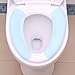 Produktbild Generic Pink: 1 Paar Umweltfreundlich WC-Sitz Beheizte Flanell Paste WC-Vorleger waschbar Sitzkissen Aufkleber elektrostatischer 37,5 * 9 cm
