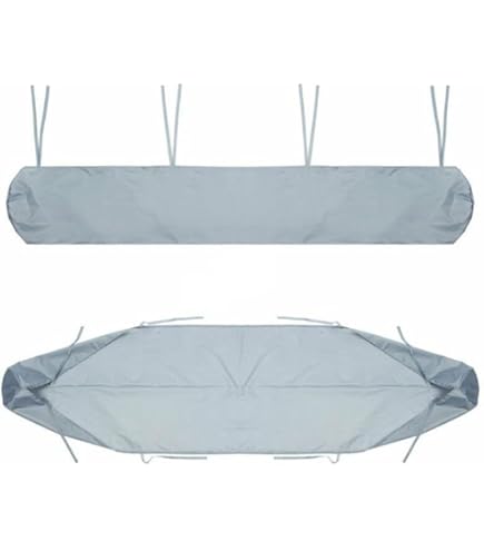 Copertura Impermeabile Per Tenda Da Sole - Custodia Protettiva Con Cordino Per Esterno, Nero - Foto 11