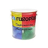 Muy buen poder cubriente Rugoplast - Imprimación Antioxidante para hierro y acero, Gris, 4L