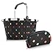 Produktbild reisenthel Exklusiv-Set: bk7009 carrybag dots PLUS GRATIS ls7009 makeupcase dots