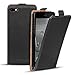 Produktbild Wiko Lenny 3 PU Leder Hülle, Conie Mobile FlipCase, Klapptasche Handytasche Schutzülle Premium Fliptasche in Schwarz