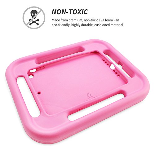 Snugg Kinder iPad Mini 1 und Mini 2 Hülle in Pink mit lebenslanger Garantie – stoß- und fallfestes Case aus EVA für Apple iPad Mini 1 und Mini 2 - 6