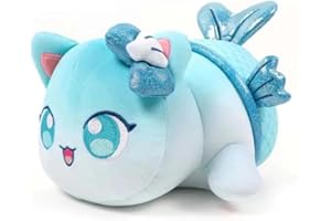 LAIBUY Cat Stuffed Anima Toy,Soft Cat Cushion Plush Pillows Stuffed Toy,Funny Plushie,Soft kitten Stuffed Gifts for Boys Girls Kids Birthday