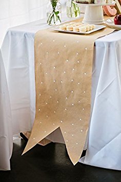 LaRibbons – Natur/Braun Packpapier 1 Rollen – 20 m X 50 cm – 80 g/m² - 6