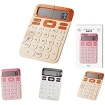 Calcolatrice Da Tavolo 12 Cifre Con Tasti Grandi - Doppia Alimentazione Per Ufficio E Casa - Foto 8