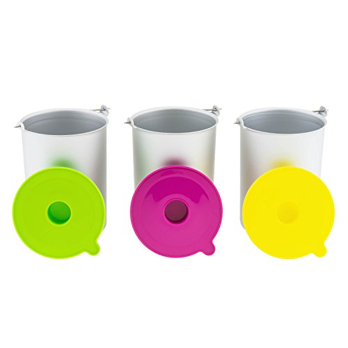 H.Koenig BO325, Speiseeisbehälter für Eismaschine HF250, Volumen: 1,5 L, silber - 5