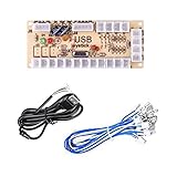 💻 【DIY GAME】: Zero Delay Arcade USB Encoder for Your PC Game DIY. Supports a wide range of game devices.