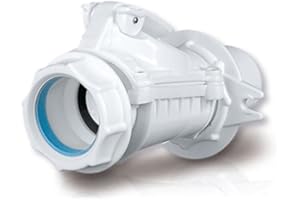 PLUMBING4HOME Horizontally Assembled Wall Mounted Anti Flood 50mm Backwater Check Valve Backflow Prevention