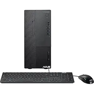 ASUS ExpertCenter D7 Mini Tower D700MA, Intel Core i7-10700, Desktop (8GB RAM/1TB SSD/6GB NVIDIA GeForce RTX 2060 Graphics/with Keyboard & Mouse/Black/6 Kg), D700MA-710700030T