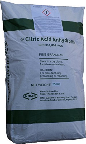 Elixir Gardens ® Pure Citric Acid |Food Grade | 250g,500g,1kg,2kg,5kg,10kg,25kg