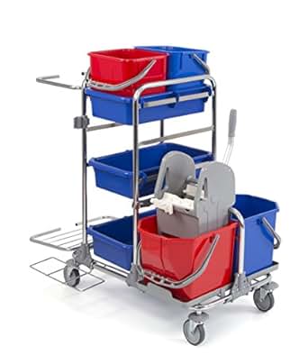 TTS Cleaning 00007170 Modular 170 Wagen für die Reinigung mit zwei 15 ...