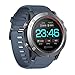 Price comparison product image Bibao Smart Watch Waterproof,Sport Fitness Tracker Heart Rate Sleep Monitor (Blue)