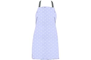 JOLEE TABLECLOTHS Jolee... Fabrics Wipe Clean PVC Coated Aprons - 100% Cotton Oilcloth - Adults and Childrens Sizes - Easy to Clean and Splash Proof Apron