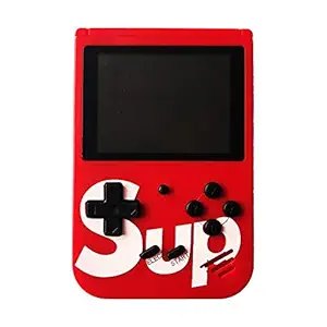 TechKing Game400 in 1 Super Handheld Game Console, Classic Retro Video Game, Colourful LCD Screen, Portable, Best for Kids