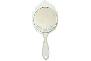 PEKIEDO Specchio Piccolo da Borsa, Specchietto Trucco Compatto da Viaggio Tascabile Portatile, Idea Regalo Donna Mamma Fidanzata