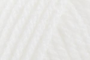 HADSON Sirdar Hayfield Bonus Chunky Crochet Yarn, 100% Acrylic Soft Knitting Wool for Sweaters, Cardigans, Jumpers, Ponchos and Capes - 100g Balls - White (961) - Pack of 3