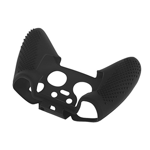Generic Silikon Schutzhülle Vollständige Gehäuse Fall Reperatur Set für Xbox One Game-Controller – Schwarz - 7