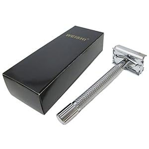 WEISHI Safety Razor Double Edge Nostalgic Butterfly Open Razor - Image 4