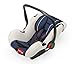 LuvLap Infant Baby Car Seat Cum Carry Cot and Rocker with Canopy Suitable for 0-15 Month Baby (0-13kgs)  - Dark Blue RS.2898.00