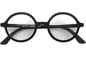 London Mole -Artist okulary blokujące niebieskie światło-okrągłe okulary-niebieskie okulary-przeciw bólowi głowy-okulary komputerowe-unisex mężczyźni/kobiety