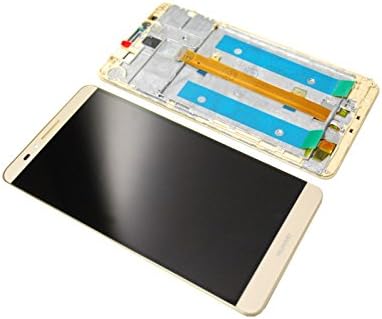 Original Huawei Ascend Mate 7 MT7 LCD Touchscreen Display Cover Glass Frame Gold