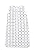 Produktbild Briljant Baby - Sommerschlafsack grid - schwarz und weiß - maße 90 cm mit Reißverschluss - hochwertige qualität