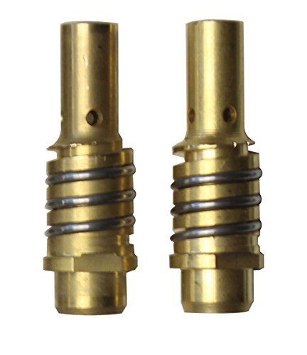 MIG/MAG Verschleißteile Set passend MB15 | 20 Teile | 5 x Gasdüse | 2 x Düsenstock | 10 x Stromdüse M6 0,8mm | 2 x Isolator | 1 x Werkzeug | passend zu ML 1500, G15, SB 15, SB 150, TBI 150 und viele baugleiche mehr… - 3