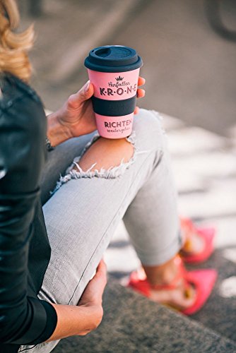 Grafik Werkstatt 60622 Bamboo-To-Go-Becher Krone richten, Bambus, beige, 9 x 9.5 x 14 cm - 2