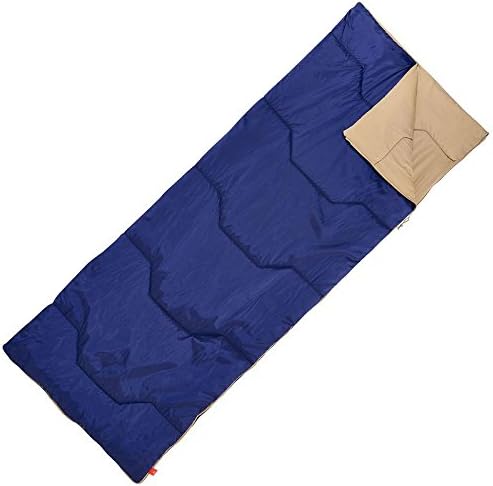 SUHAGN sleeping bag Outdoor Camping Adult Sleeping Bag Spring And Summer Envelope-Style Lunch Warm Cotton Sleeping Bag 20 Degree Quechua, Dark Blue