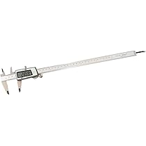 Digitale schuifmaat, 0-300 mm/12 inch LCD digitale schuifmaat Carbon liniaal Schuifmaat met meetinstrument voor lange kaken