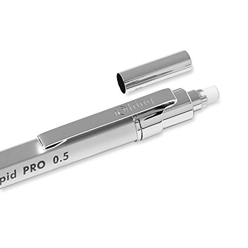 rOtring 1904255 Rapid PRO Druckbleistift (0,5 mm) silverchrome - 3