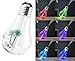 Produktbild Carlo Milano Nebler: Ultraschall-Luftbefeuchter im Glühbirnen-Design, mit Farb-LEDs & Deko (Ultraschall Zerstäuber)