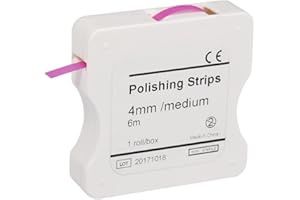 An-self 1 Rotolo/Scatola Dentale Lucidatura Striscia, Anself 4Mm Resina Dente Interdental Levigatura Rettifica Sbiancamento Denti Dentale Superficie Strumento