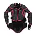 Produktbild Kongqiabona Motocross Dirt Bike Volle Körper Rüstung Jacke Brust Schulter Ellenbogen Kunststoffabdeckung Quad Motorrad Schützen Anzug (Red S)