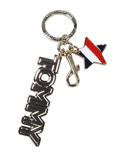 Preisvergleich Produktbild Tommy Hilfiger Damen Schlüsselanhänger Taschenanhänger Anhänger Keyfob Tommy Logo Gold AW0AW05864-901