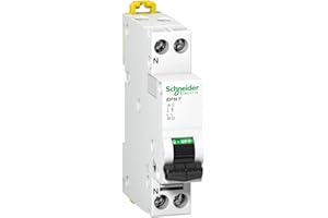 CABLEPELADO Interruptor Automático Magnetotérmico residencial iDPN F | Normas EN 60898-1, CEI 60947-2, CEI 60529 | 6kA | 1P + N | CURVA C | IP20 | 10A