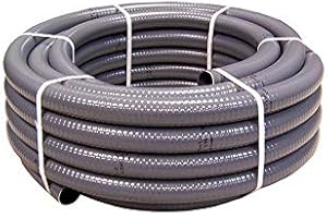 BEVO Poolflex Schlauch Flexschlauch Ø 50 mm 25 Meter Rolle Klebeschlauch Pool- und Teichbau