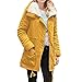 Produktbild Luckycat Warme Lange Mantelkragen Kapuzenjacke Damen Winter Parka Outwear Mäntel Jacken Mäntel Sweatjacke Winterjacke Fleecejacke Steppjacke