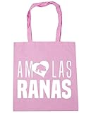 HippoWarehouse AMO LAS RANAS Bolso de Playa Bolsa Compra Con Asas para gimnasio 42cm x 38cm 10...