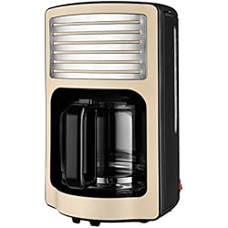 Team Kalorik Cafetière à Filtre avec Capacité 1.8 L, Verseuse en Verre, Jusqu'à 15 Tasses, 1000 W, Beige, TKG CM 2500
