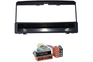 Audioproject A194 - zestaw ramek radiowych kompatybilny z Ford Focus Mondeo Galaxy Fiesta Cougar - półka + adapter radiowy czarny