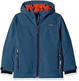 boss orange kapuzenjacke Mit Kapuze CMP Softshell Jungen Kapuzen Jacke, Maiolica/Orange, 128, 3A00094