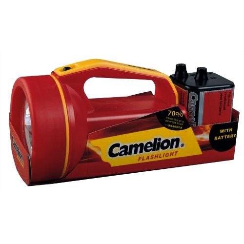 Preisvergleich Produktbild Camelion Homebright Kunststoff Handscheinwerfer CM25B1 in rot 30000011