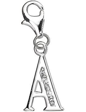 Schmuck-Pur MY CHARMS*Buchstaben-Silber-Anhänger mit Zirkonia A