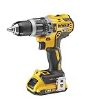 Dewalt DCD796D2-QW - Taladro percutor, color negro y amarillo